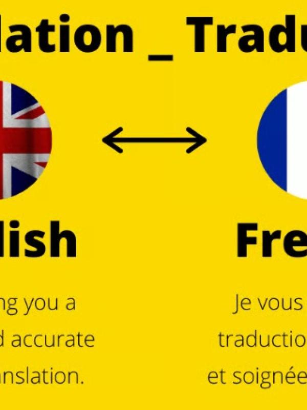 Translation Services (French - English)